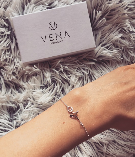 Srebrna bransoletka z baletnicą pr. 925 VENA Jewellery