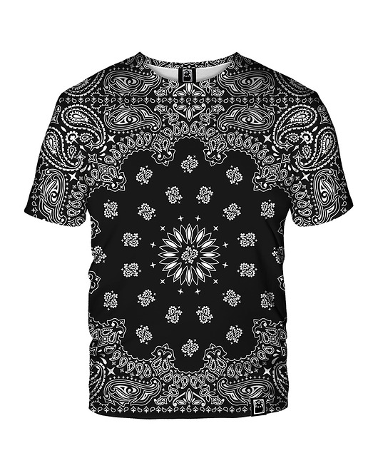 t-shirty męskie Męski T-shirt DR.CROW Bandana