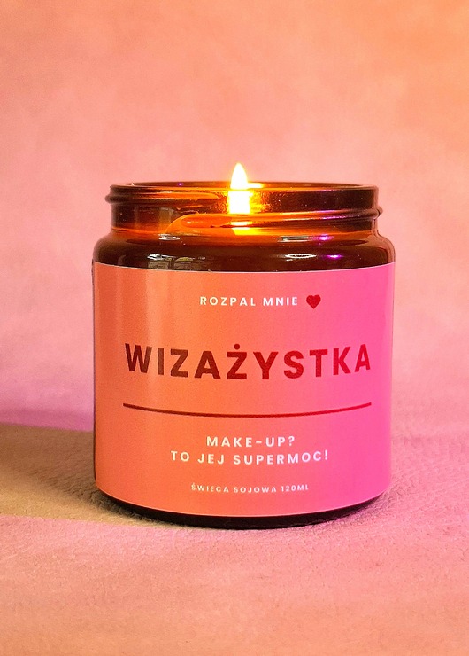 świece zapachowe Świeczka sojowa WIZAŻYSTKA
