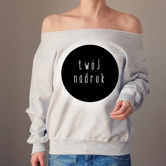 Bluza z Twoim nadrukiem Wybierz kolory ONE MUG A DAY
