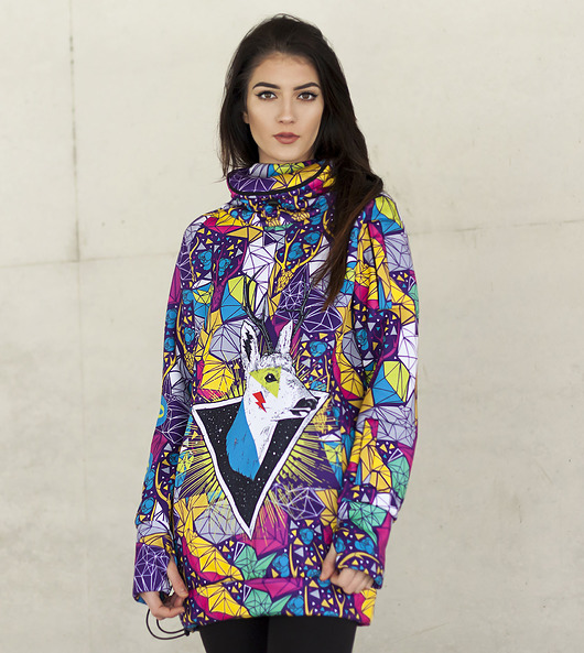 Psycho Deer bluza damska z apreturą hydrofobową gagaboo