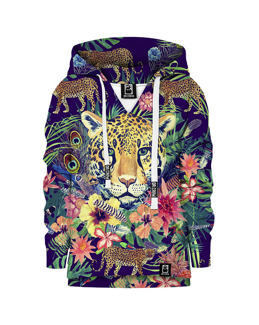 bluzy dla chłopców Bluza Chłopiec DR.CROW Hidden Leopard