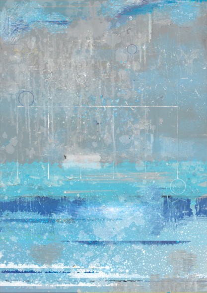 Nad zalewem / 30 x40 / CANVAS / skandynawski Brevka