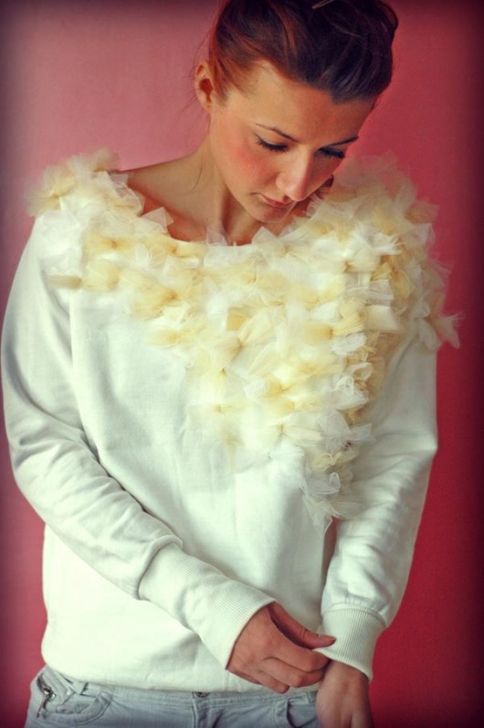 Bluza z kokardkami Angel by Sysia S M Benni