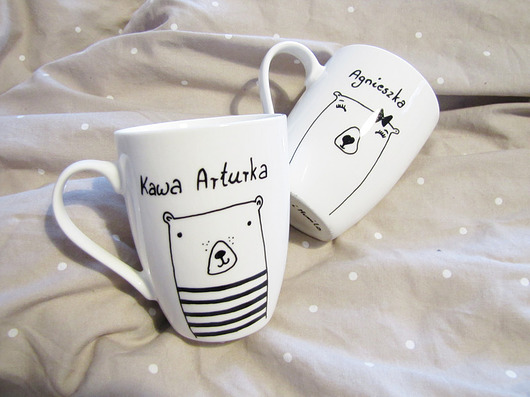 Kubek personalizowany 1 szt - 300ml MUKI design