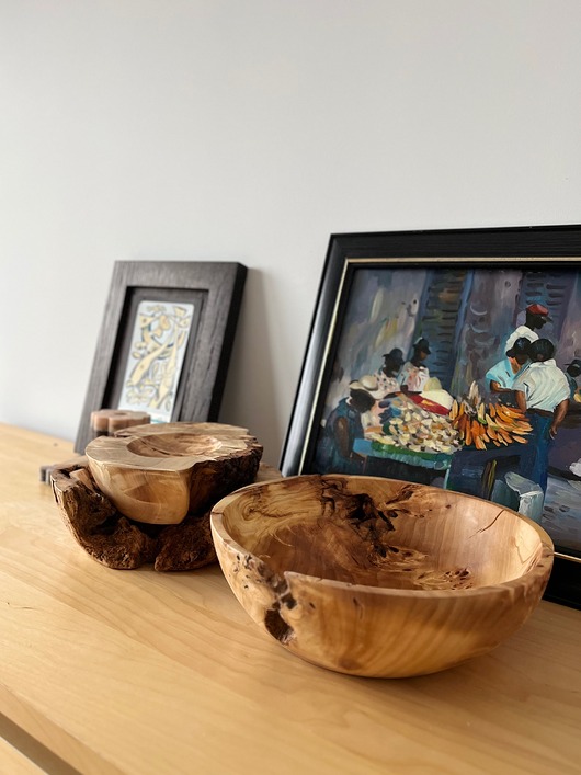 miski i misy Misa z drewna czeczoty