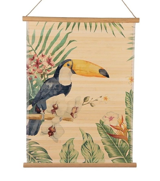 Dekoracja ścienna Tukan 57x77cm boho Home Design
