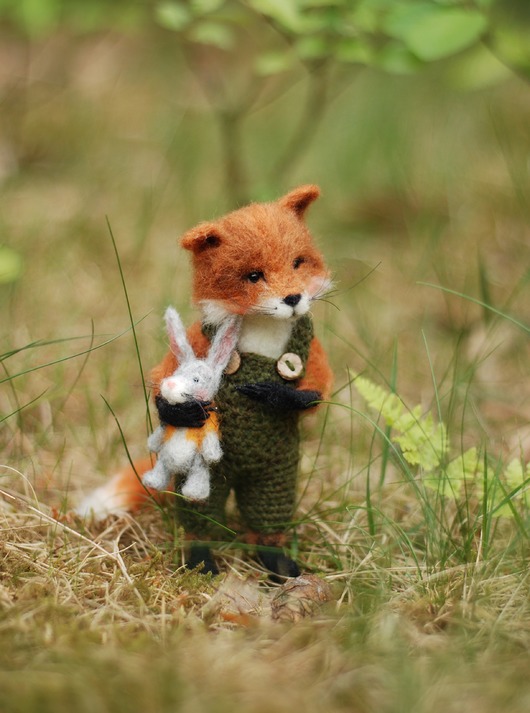 misie i maskotki Lis i Królik