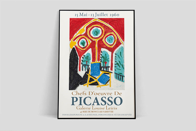 plakaty Pablo Picasso - Exhibition Poster