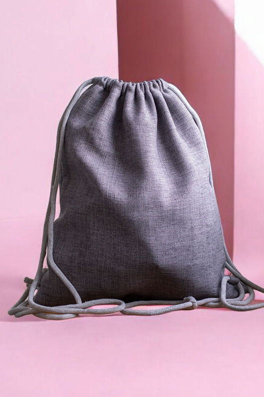 plecaki Szary workoplecak XL plecionka