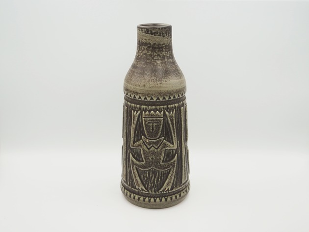 wazony Wazon ceramiczny, duński design, lata 60, produkcja: Johgus Bornholm Keramik