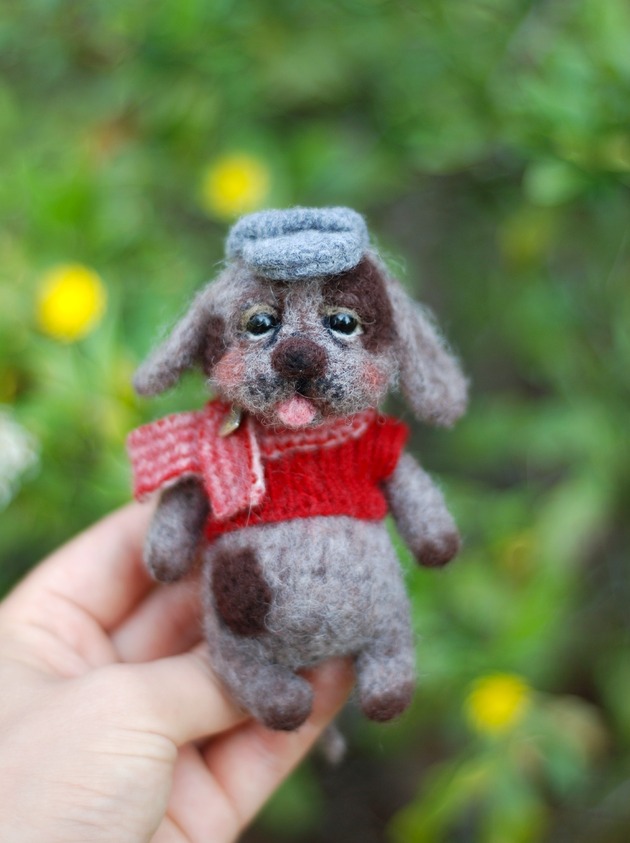 misie i maskotki Piesek