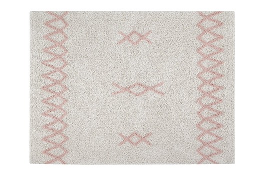 dywany Dywan Bawełniany Atlas Natural Vintage Nude 120x160 cm Lorena Canals