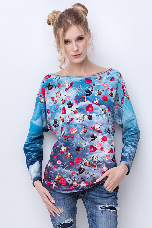 WYPRZEDAŻ !!!!Euphoria bluza z nadrukiem UNICORNO
