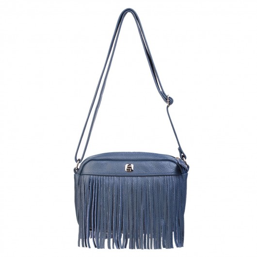 Eva Fringe Navy MilliBag