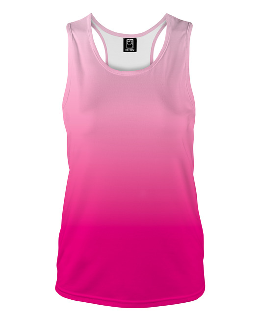 topy damskie DR.CROW Bokserka Damska Ombre Pink