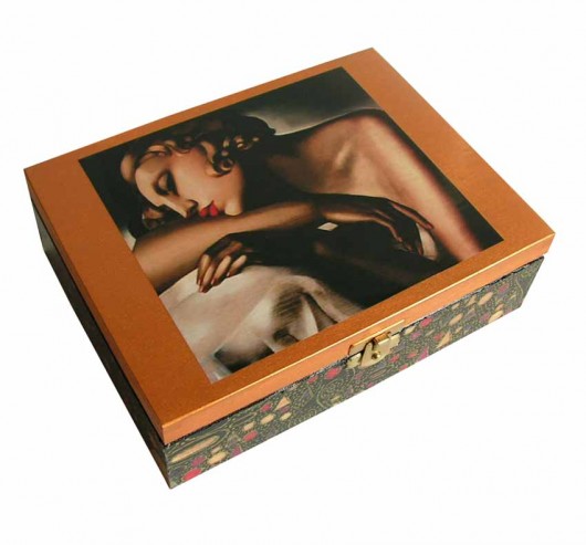 Pudełko - Tamara Łempicka VII - zamówienie Marlena Rakoczy