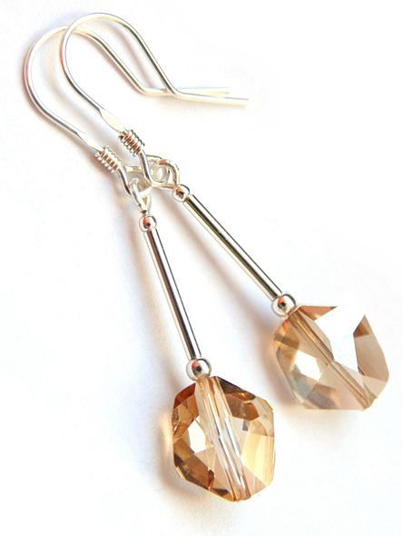 KOLCZYKI STYL - kryształ Swarovski- IMPRESJA
