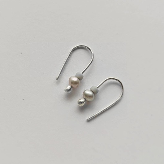 kolczyki z kamieniami Kolczyki OKRĄG