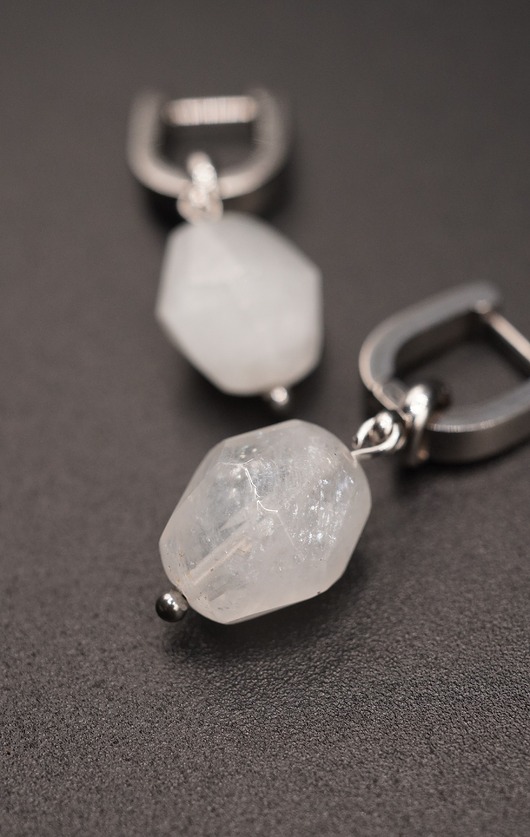 kolczyki z kamieniami Kolczyki Pure Aquamarine