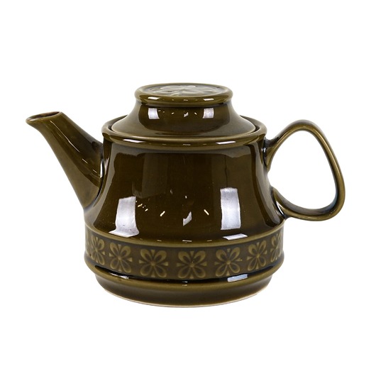 czajniki i dzbanki Ceramiczny imbryk, polski design, lata 80, produkcja: Polska