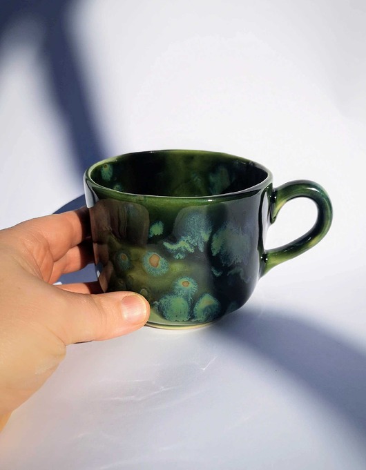kubki Kubek "zielony mech"