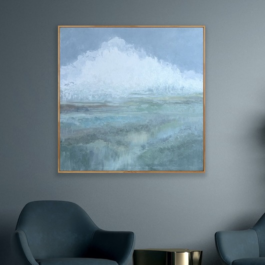 obrazy Autorski obraz na płótnie o wymiarach 90x90