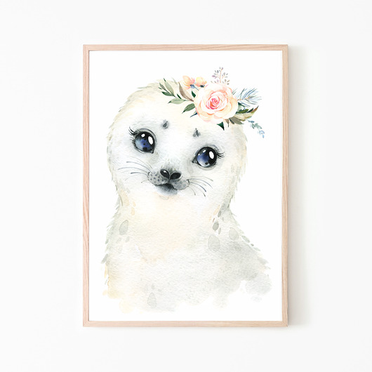 PLAKAT, OBRAZEK Animals nr.7 Dekoracjan