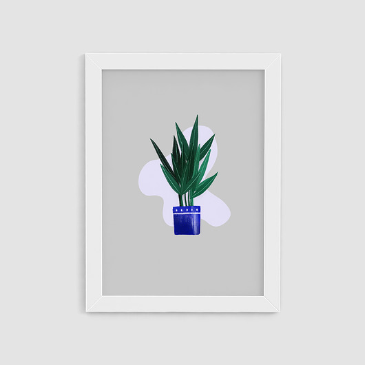 plakat / palma #1 / a4 Magdalena Morzuch