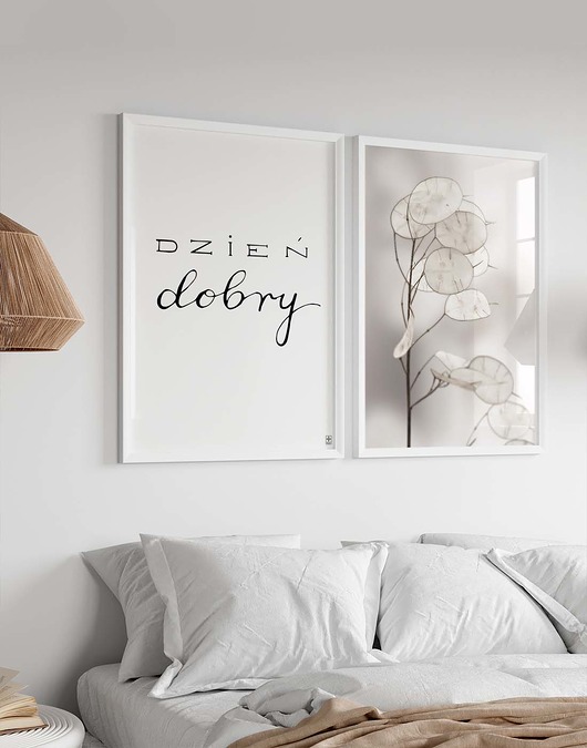 plakaty Zestaw plakatów - dzień dobry