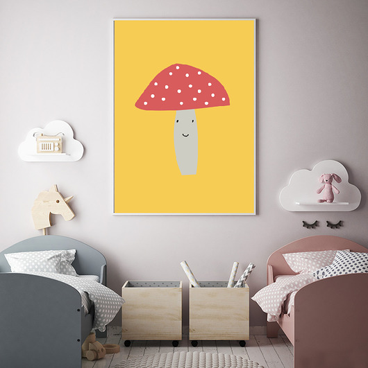 Plakat Muchomor bez ramki Pracownia Fantastisch