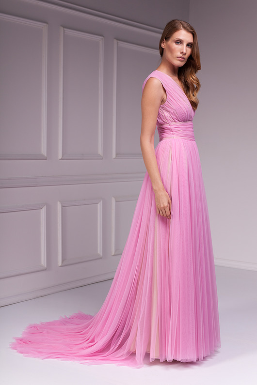 sukienki maxi damskie Suknia Lukrecja