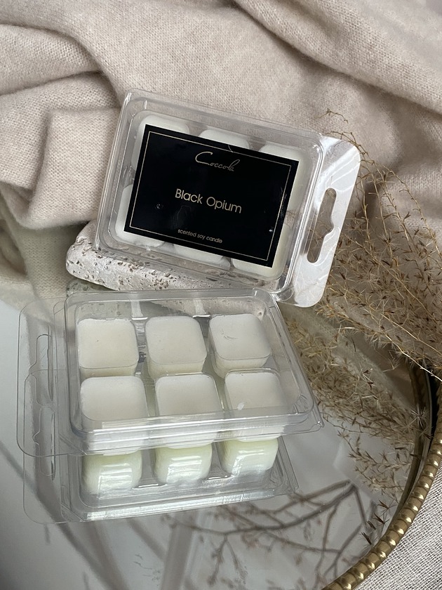 świeczniki i świece Black Opium- wosk sojowy do kominka 66g (wybierz swój zapach)