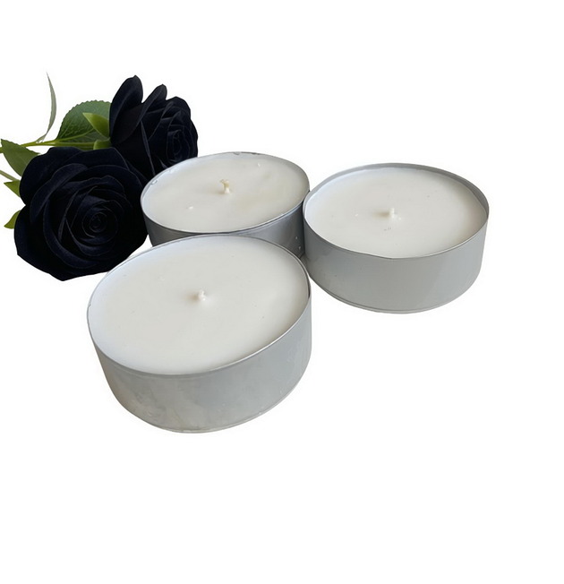 świeczniki i świece XXL Black Opium 3 szt. tealight 105g wosk sojowy (dostępne inne zapachy)