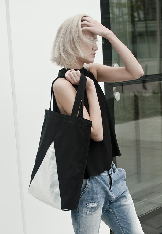 Black Hologram Bag PROUDLY DESIGNED