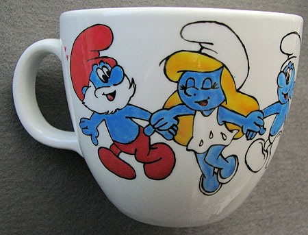 *smurfs*(zamówienie) Magda Barcik