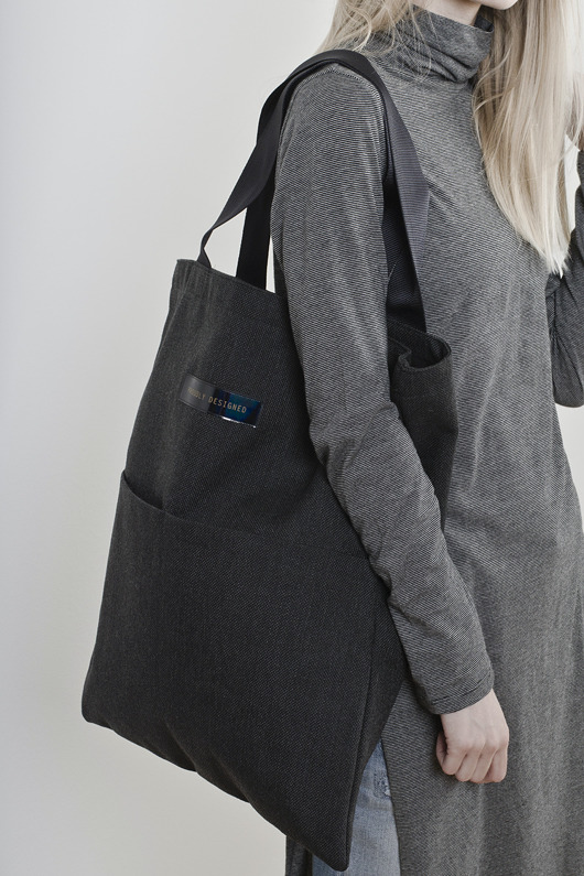 Nordic Bag z czarnymi szelkami PROUDLY DESIGNED