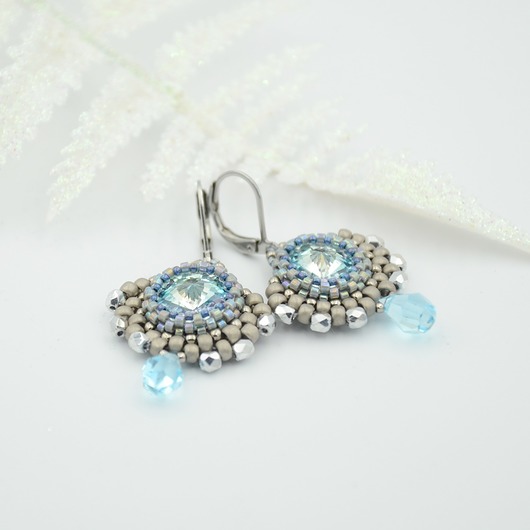 kolczyki swarovski Kolczyki Swarovski Silver spring