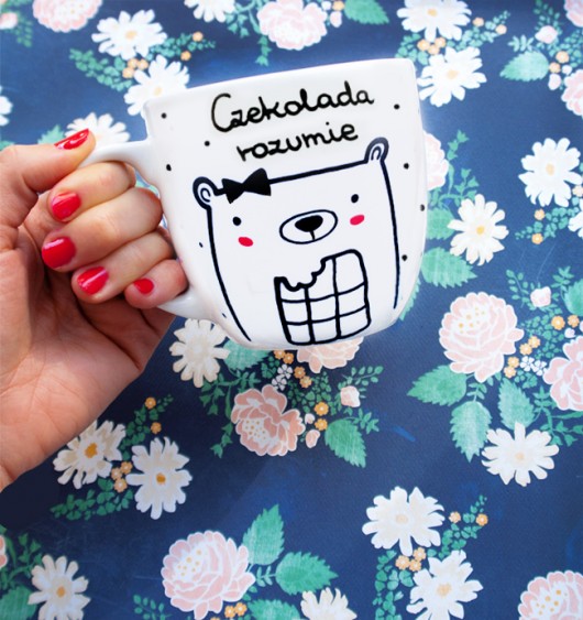 Czekolada rozumie - kubek porcelanowy 300ml miamilu