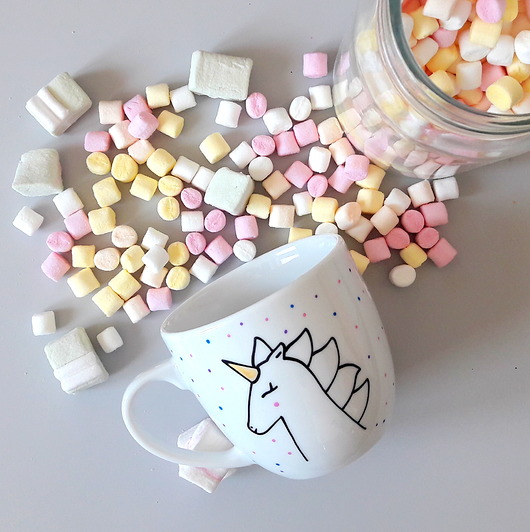 Jednorożec colorful 350ML my mug company