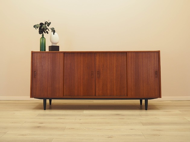 komody Sideboard tekowy, duński design, lata 70, produkcja: Dania
