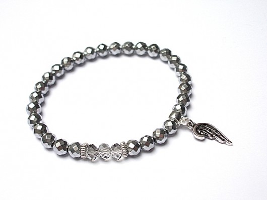 Silver angel - bransoletka KiKa pracownia