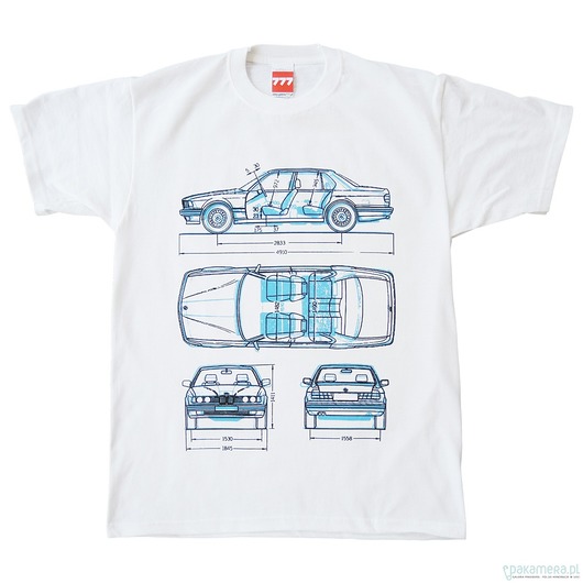 t-shirty męskie Koszulka BMW 7 OLD tshirt