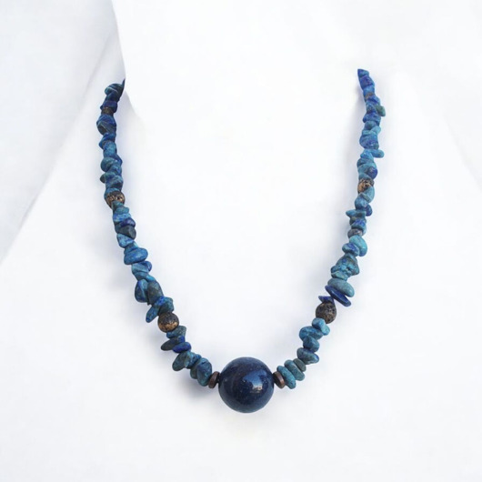 naszyjniki - inne Lapis lazuli naszyjnik