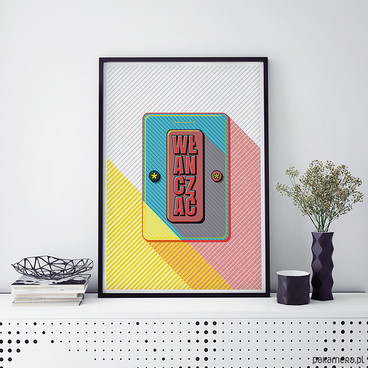 Plakat Włanczać WISIMITU