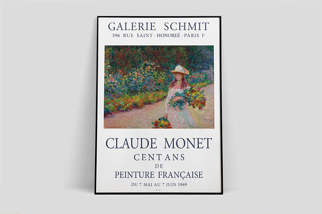 plakaty Claude Monet - Exhibition Poster