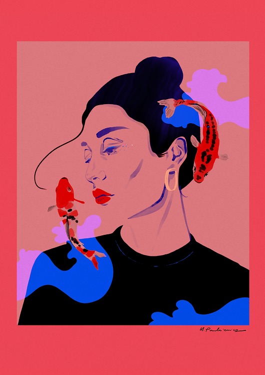 plakaty Plakat Karpie Koi