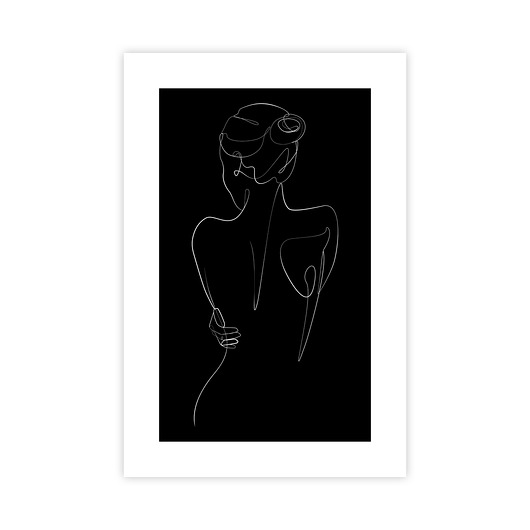 plakaty Plakat Kobieca figura