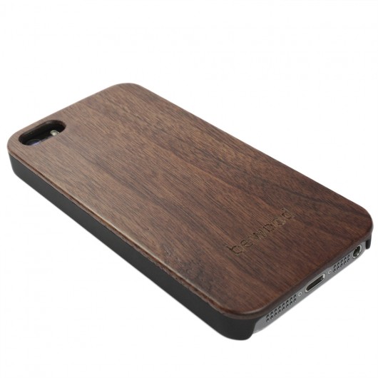 IPHONE 5 Drewniane etui MODERN ORZECH bewood