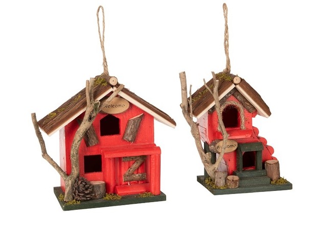 Karmnik domek dla ptaków 22x18cm Home Design